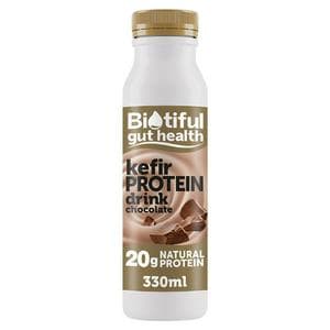 Biotiful Gut Health Kefir Chocolate High Protein Drink 330ml