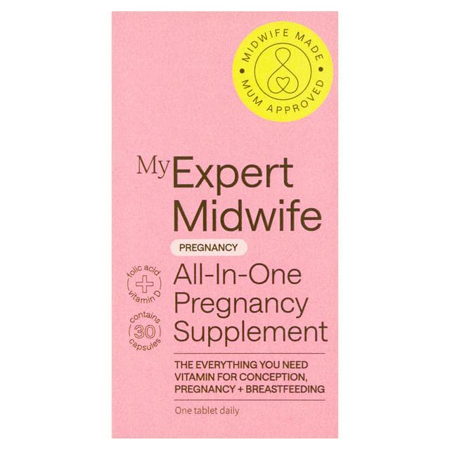 My Expert Midwife All In One Pregnancy Supplement Capsules x30 - gallery image 1