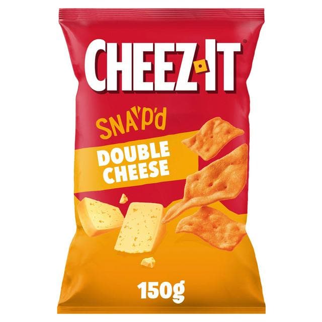 Cheez-It Double Cheese Thin & Crispy Baked Snacks 150g - gallery image 1