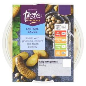 Sainsbury's Tartare Sauce, Taste the Difference 170g