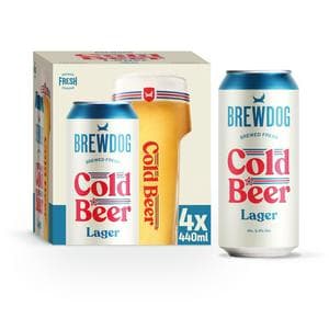 BrewDog Cold Beer Lager 4x440ml