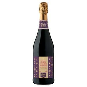 Sainsbury's Spiced Orange, Rhubarb & Raspberry Bucks Fizz Sparkling Wine, Taste the Difference 75cl
