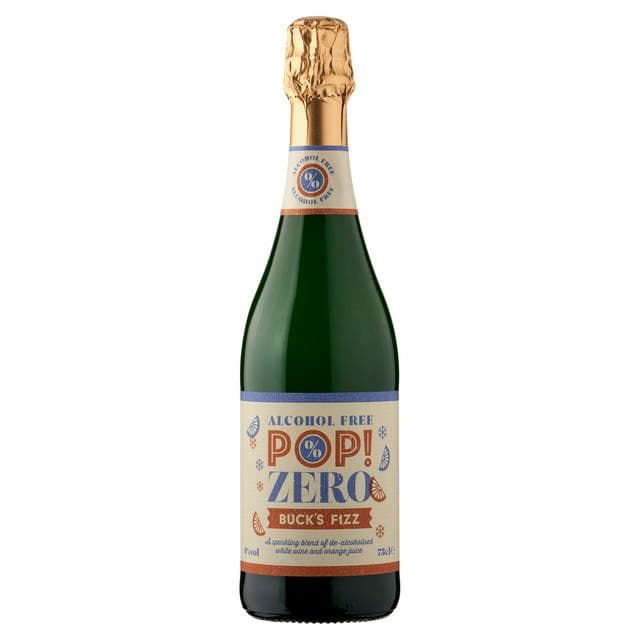 Sainsbury's Pop! 0.5% Low Alcohol Zero Buck's Fizz 75cl - gallery image 1