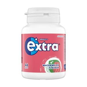 Extra Watermelon Flavour Sugarfree Chewing Gum Pieces Bottle x46