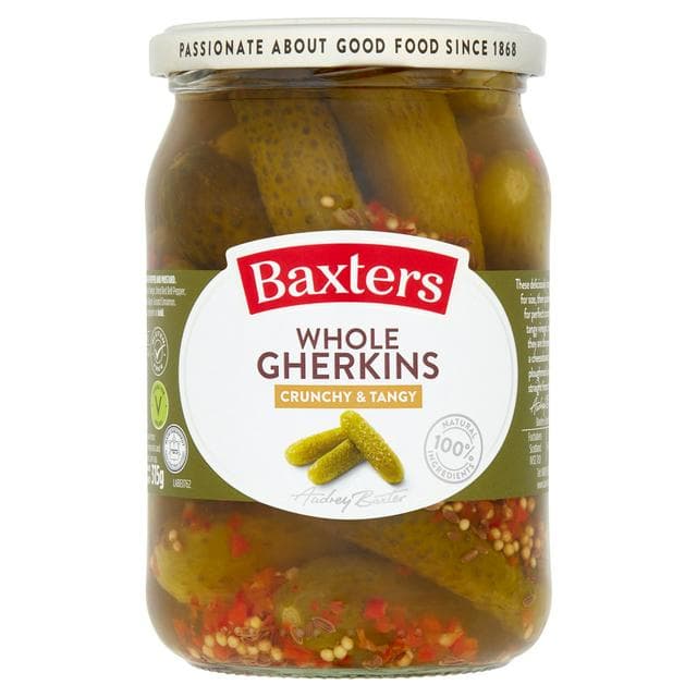 Baxters Whole Gherkins 600g - gallery image 1