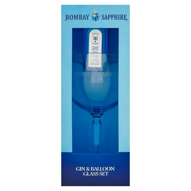 Bombay Sapphire Gin & Balloon Glass Set 5cl - gallery image 1