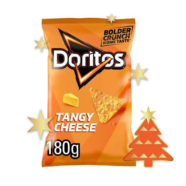 Doritos Tangy Cheese Tortilla Chips Sharing Bag Crisps 180g - gallery image 1