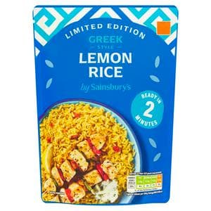 Sainsbury's Greek Style Lemon Rice, Limited Edition 250g