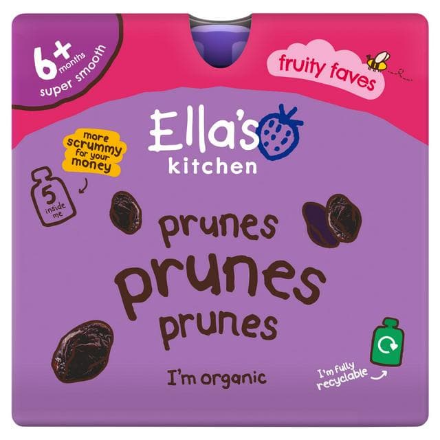 Ella's Kitchen Prunes 4+ Months 5x70g - gallery image 1