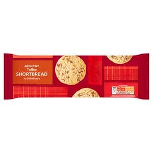 Sainsbury's All Butter Toffee Shortbread 175g