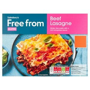 Sainsbury's Free From Beef Lasagne 300g