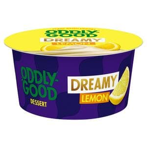 Oddlygood Dreamy Lemon Plant Based Gluten Free Dessert 130g