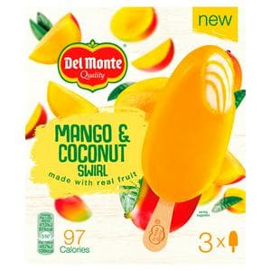 Del Monte Mango & Coconut Swirl 3 x 90ml