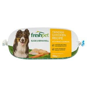 Freshpet Tender Chicken Recipe with Peas & Carrots 700g