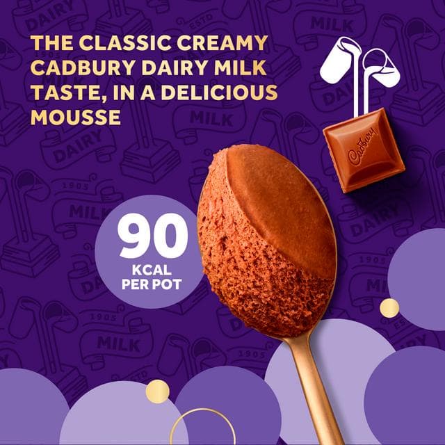 Cadbury Dairy Milk Mousse 4x45g - gallery image 3