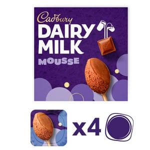 Cadbury Dairy Milk Mousse 4x45g