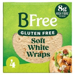 BFree Gluten Free Soft White Wraps x4