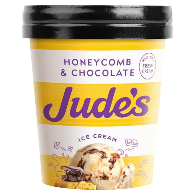 Jude's Honeycomb & Chocolate Ice Cream 460ml - gallery image 1