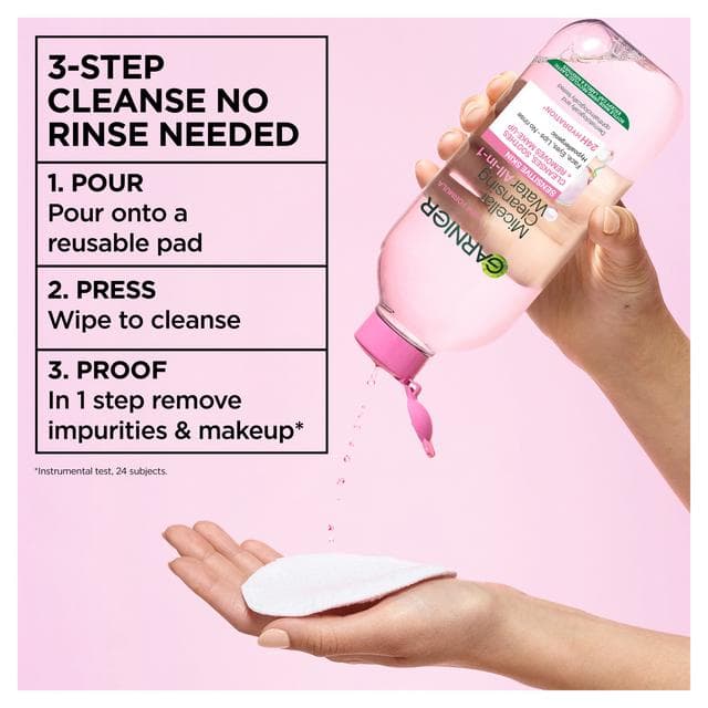 Garnier Micellar Water Facial Cleanser for Sensitive Skin 200ml - gallery image 4