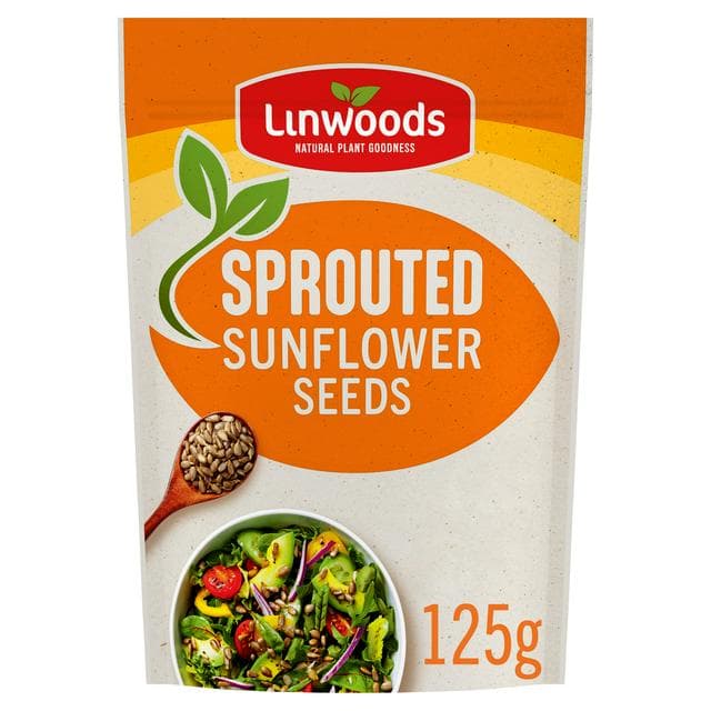 Linwoods Organic Sprouted Sunflower Seeds 125g - gallery image 1