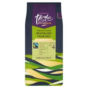 Sainsbury's Revitalise Your Day Ground, Taste the Difference 227g