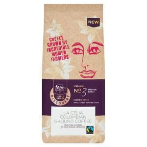 Sainsbury's La Celia Colombian Ground Coffee, Taste the Difference 227g