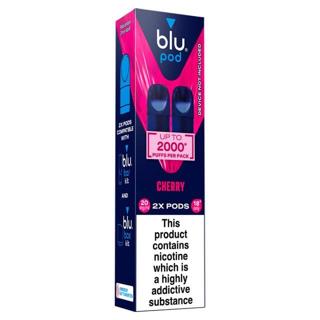 blu Bar Pod Cherry Vape Pods 20mg/ml - gallery image 2