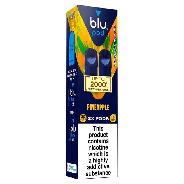 blu Bar Pod Pineapple Vape Pods 20mg/ml - gallery image 2
