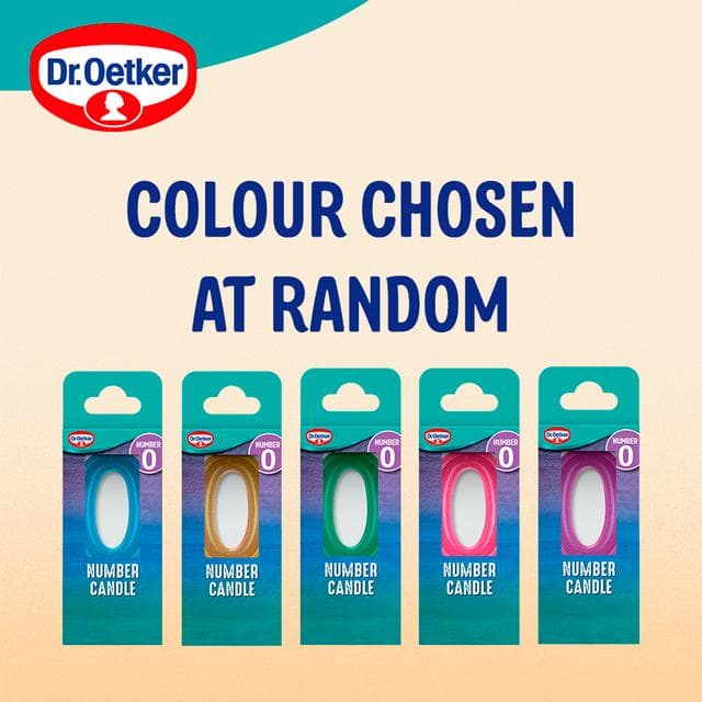 Dr. Oetker Number 0 Candle - gallery image 3