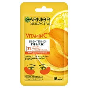 Garnier Brightening Eye Mask with Vitamin C For Dark & Dull Under Eyes 5g