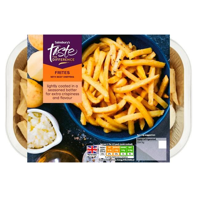 Sainsbury's Frites with Beef Dripping, Taste the Difference 300g - gallery image 1