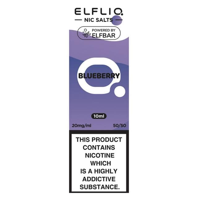 Elfliq Vape Liquid Refill Salts Blueberry 20mg - gallery image 1