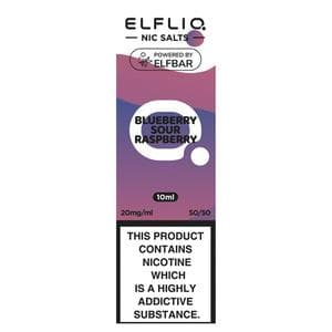 Elfliq Vape Liquid Refill Salts Blueberry Sour Raspberry 20mg