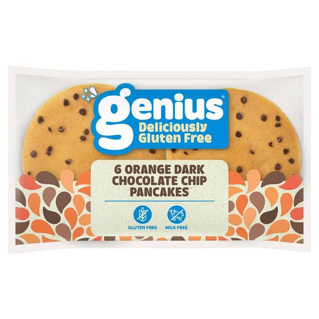 Genius Orange Dark Chocolate Chip Pancakes x6 - gallery image 1