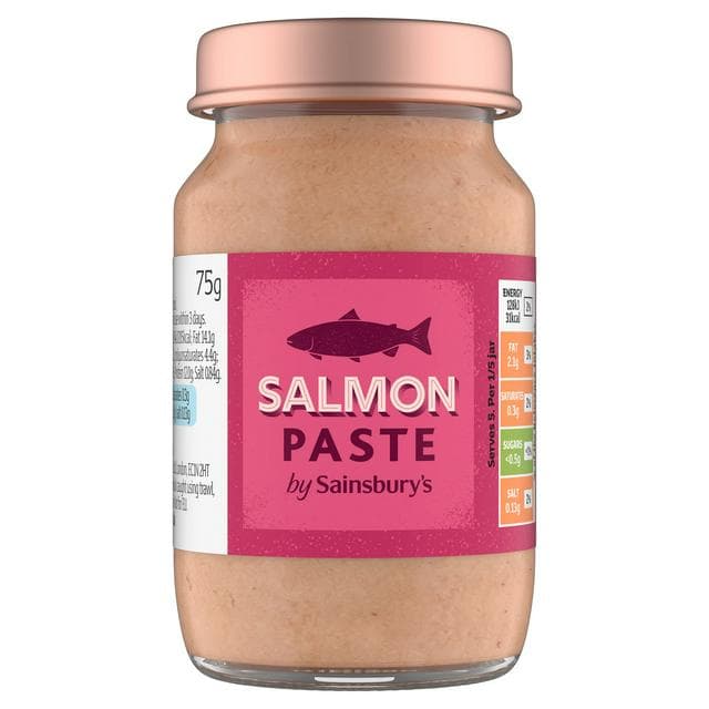 Sainsbury's Salmon Paste 75g - gallery image 1