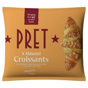 Pret Almond Croissants x4 280g