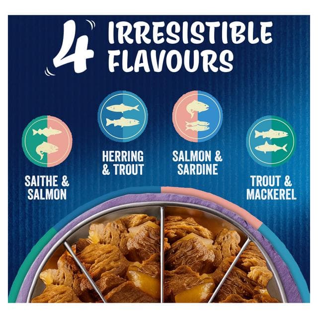 Felix Doubly Delicious Fish Selection in Jelly Wet Cat Food 12 x 85g - gallery image 2