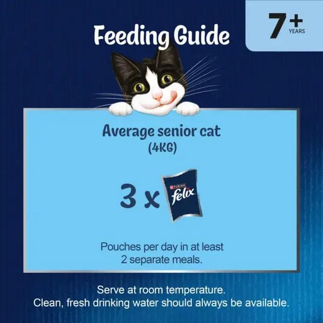 Felix Doubly Delicious Senior 7+ Countryside Selection in Jelly Wet Cat Food 12 x 85g - gallery image 4