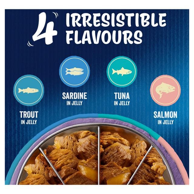 Felix As Good As it Looks Kitten Fish in Jelly Wet Cat Food 12 x 85g - gallery image 2