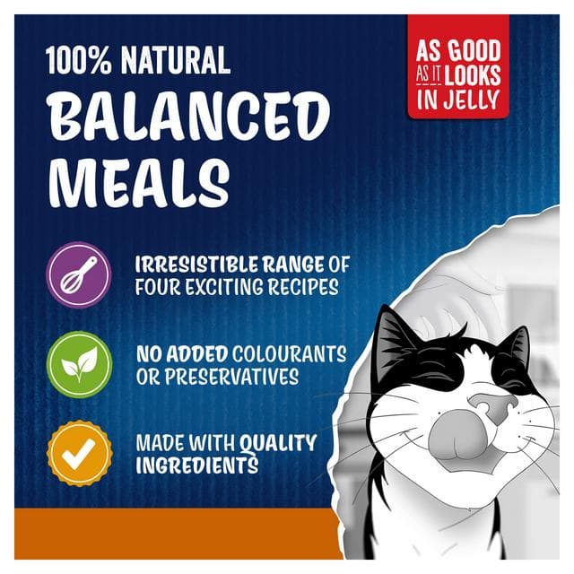 Felix As Good As it Looks Meaty Selection in Jelly Wet Cat Food 12 x 85g - gallery image 3