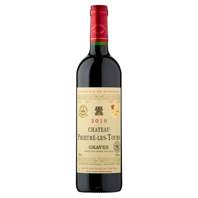 Chateau Prieure Les Tours Graves Red Wine 75cl - gallery image 1