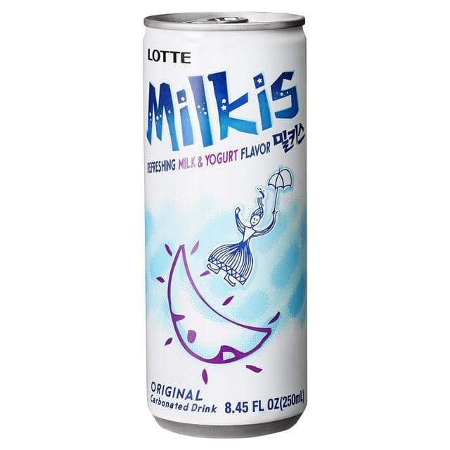 Milkis 250ml Refreshing Milk & Yogurt Flavour Original Korean Cream Soda - gallery image 1