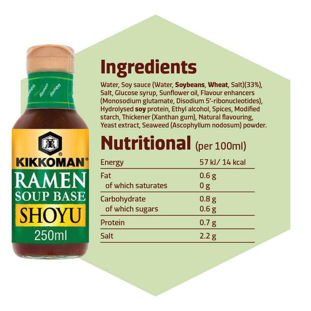 Kikkoman Ramen Soup Base Shoyu 250ml - gallery image 2