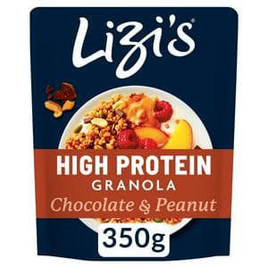 Lizi's High Protein Chocolate & Peanut Granola 350g