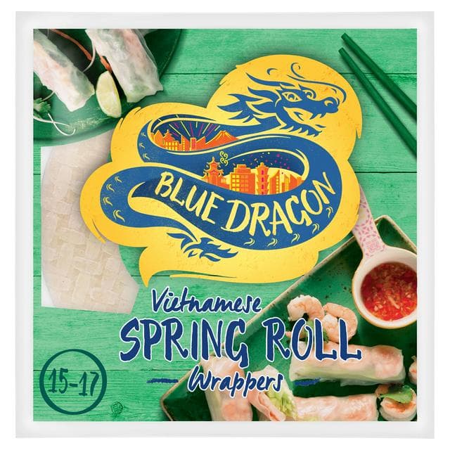 Blue Dragon Spring Roll Wrappers 134g - gallery image 1