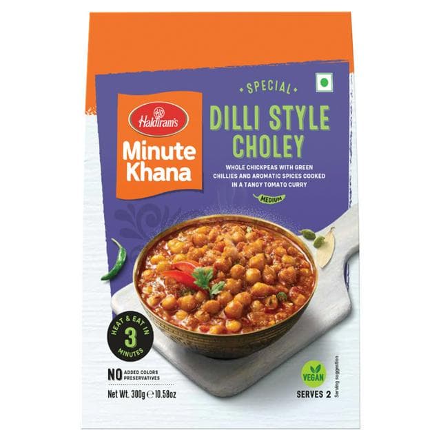 Haldiram's Minute Khana 300g Special Dilli Style Choley - gallery image 1