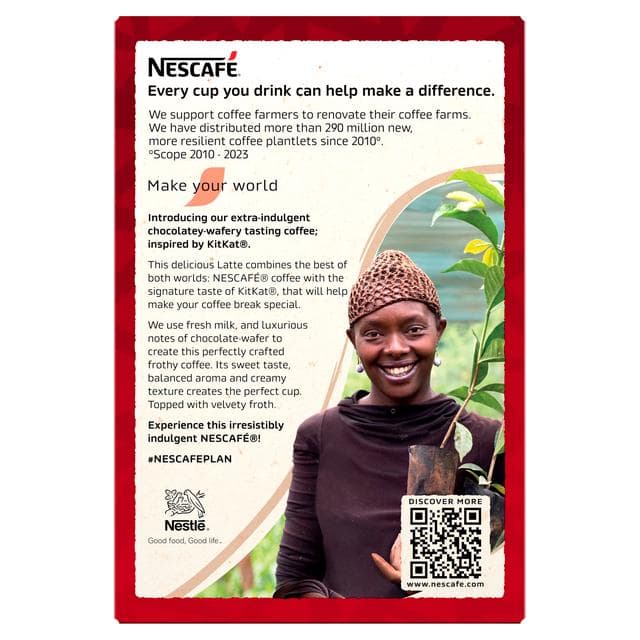 Nescafé 7 x 21g KitKat Latte Sachets - gallery image 2