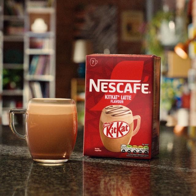 Nescafé 7 x 21g KitKat Latte Sachets - gallery image 4