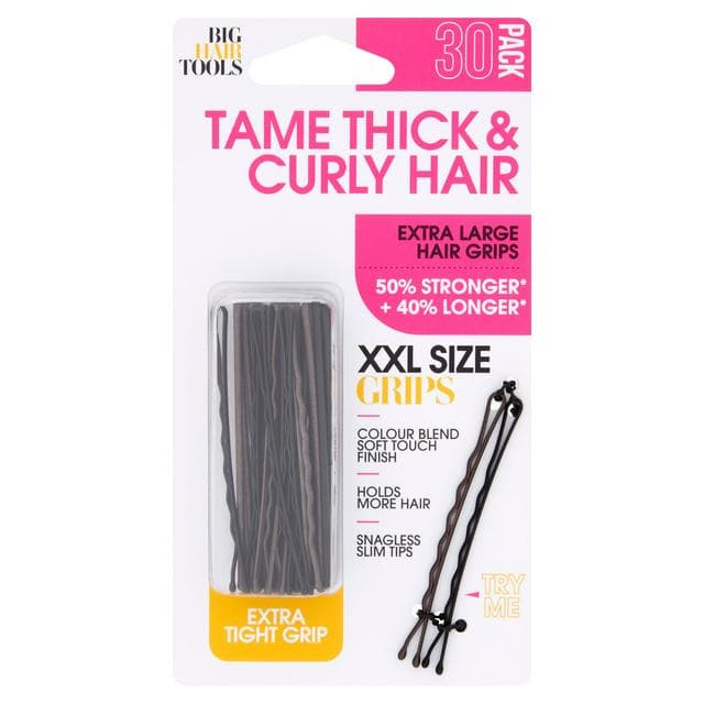 Big Hair Tools Extra Large Hair Grips x30 - gallery image 1