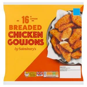 Sainsbury's Frozen Chicken Goujons 475g